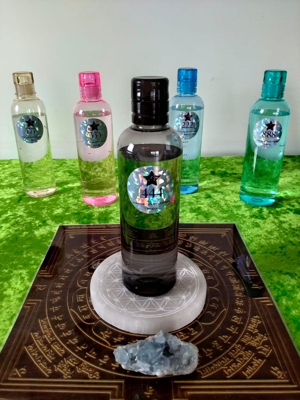 Élixir de Protection Lumineuse 444 – Ancrage & Bouclier énergétique ️