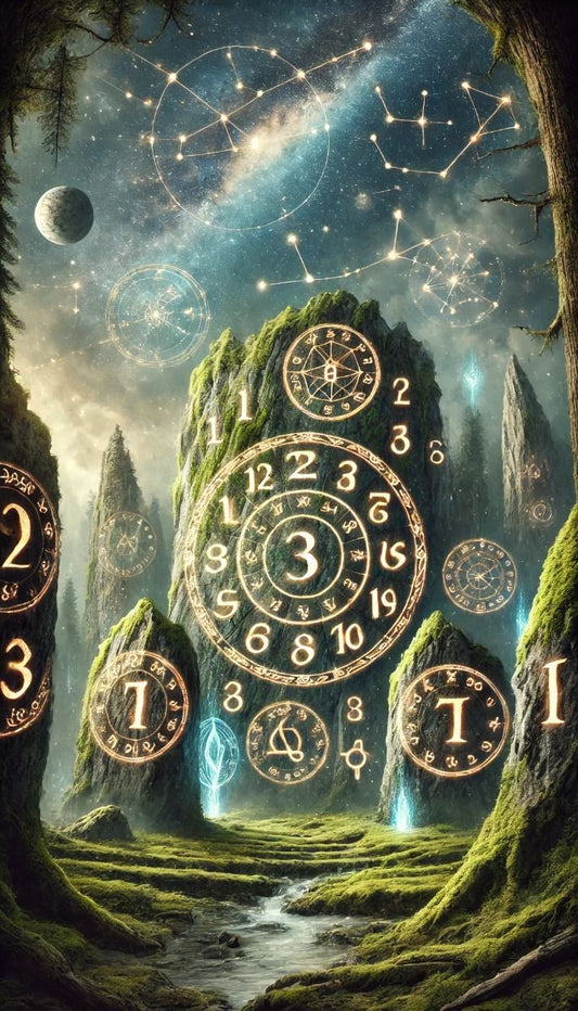 📘Thème Numérologique + Ancrage Énergétique 8 Pierres de Chemin de Vie